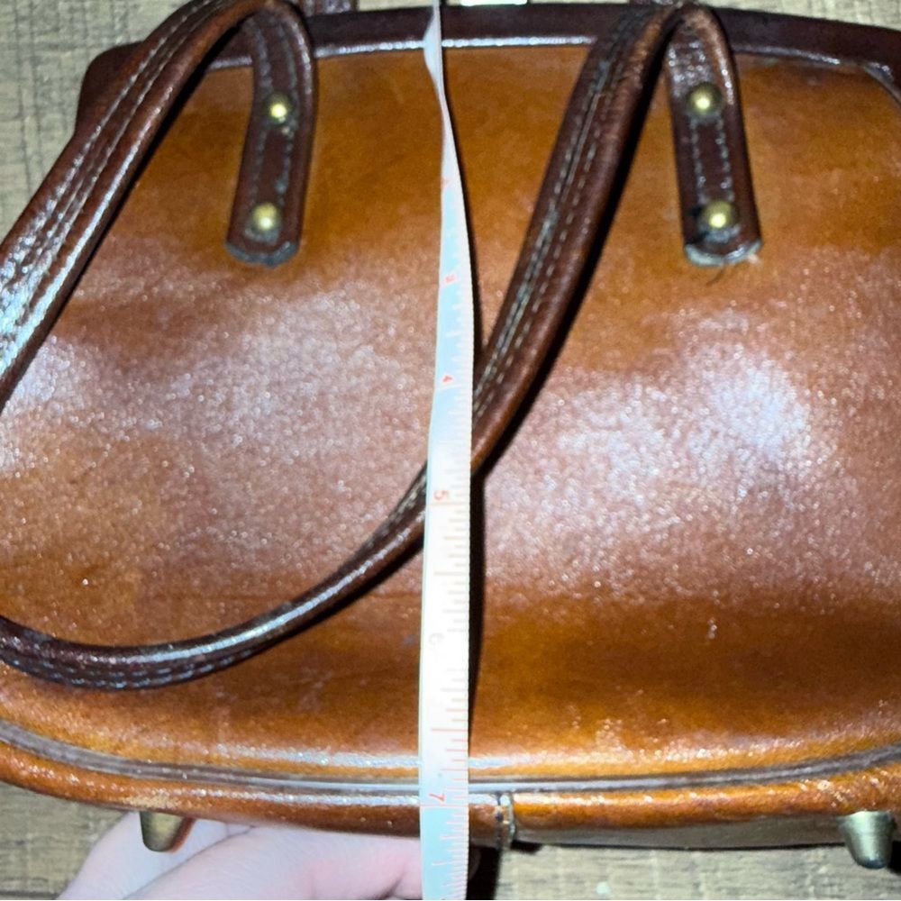 John Romain Brown Leather Purse